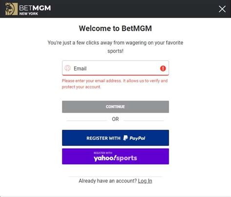 BetMGM login